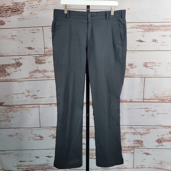 Nike Golf Modern Tech Pants Black Dri-Fit Tour Performance 34x32 - Picture 1 of 9